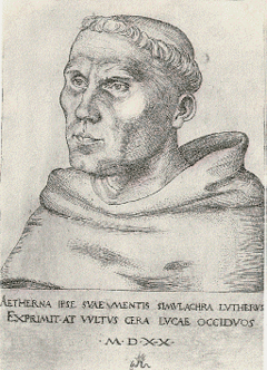 Luther szerzetes